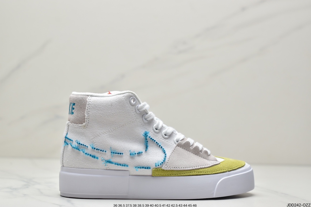 120 耐克Nike SB Zoom Blazer Mid Edge 变革拆线大钩子CI3833