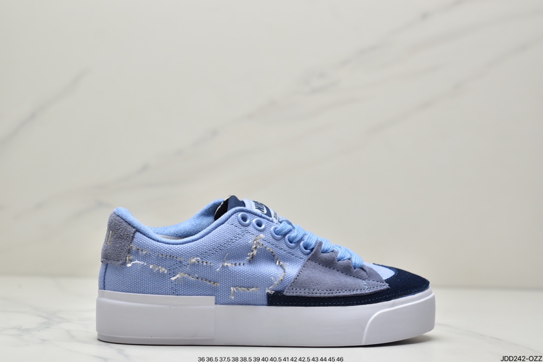 120 耐克Nike SB Zoom Blazer Mid Edge 变革拆线大钩子CI3833