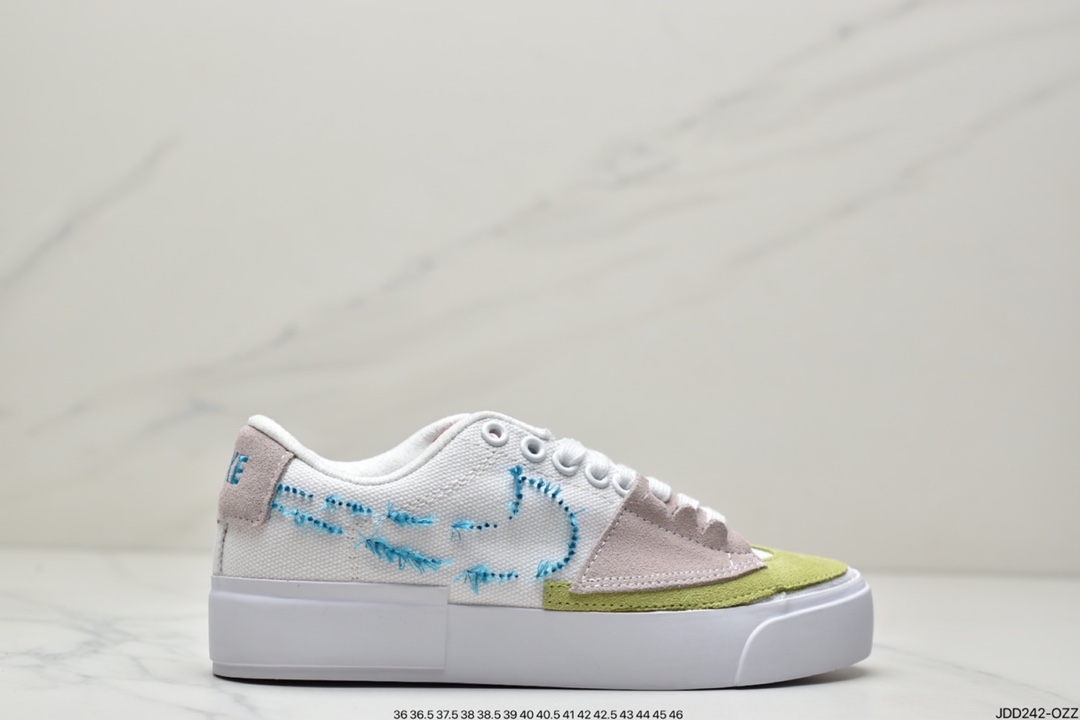 120 耐克Nike SB Zoom Blazer Mid Edge 变革拆线大钩子CI3833