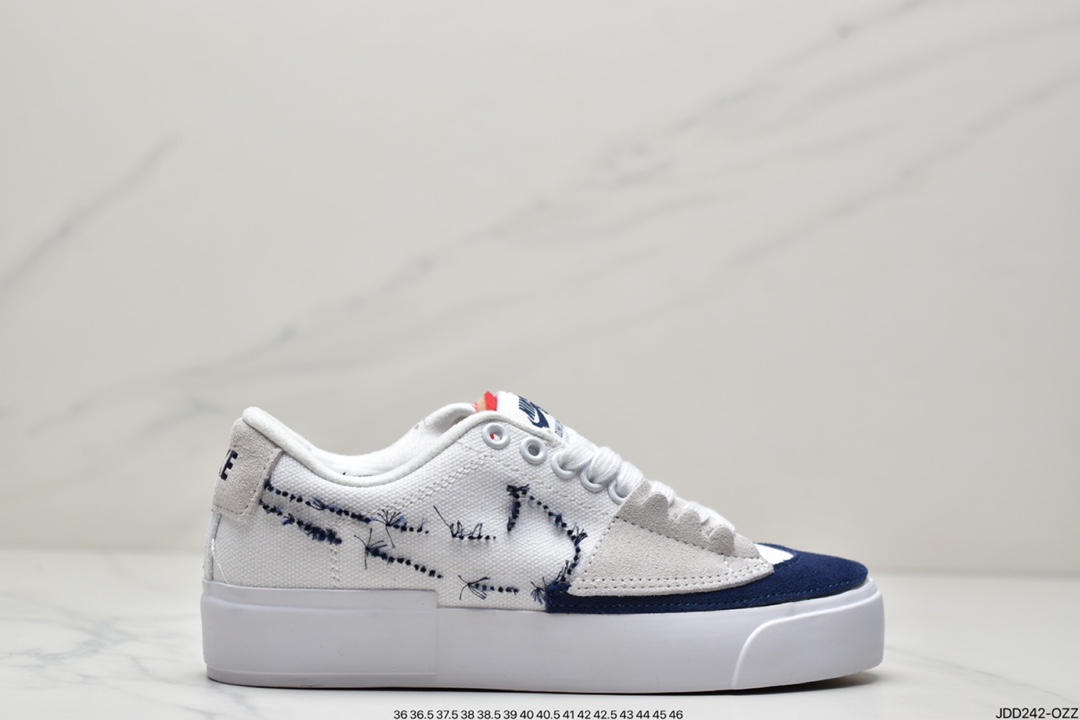 120 耐克Nike SB Zoom Blazer Mid Edge 变革拆线大钩子CI3833