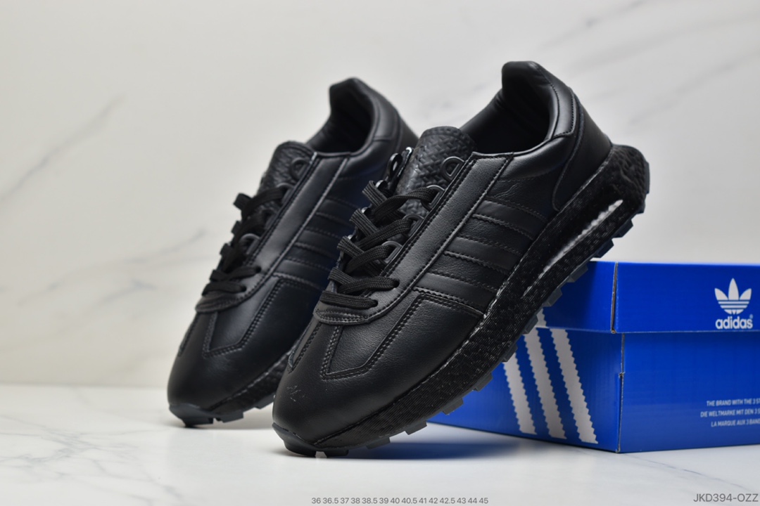 160 阿迪达斯Adidas Originals Retropy Boost  E5系列复古慢跑鞋 Q47001