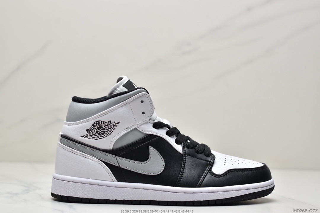 190 Air Jordan 1 Mid ”Obsidian”黑曜石 乔一中邦 554724-174