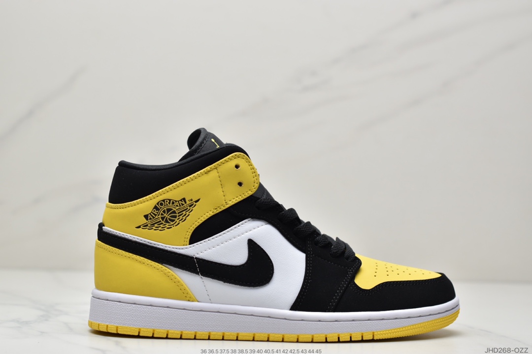 190 Air Jordan 1 Mid ”Obsidian”黑曜石 乔一中邦 554724-174