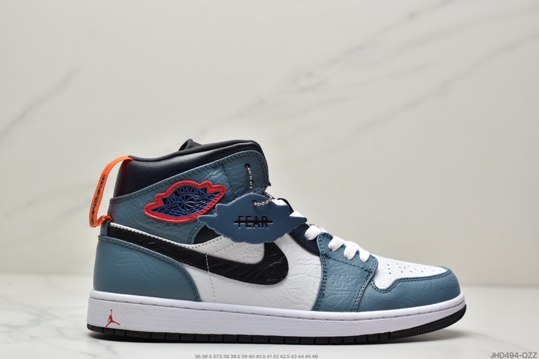 190 Air Jordan 1 Mid 乔一中邦 当前市场最优版本 554724-174