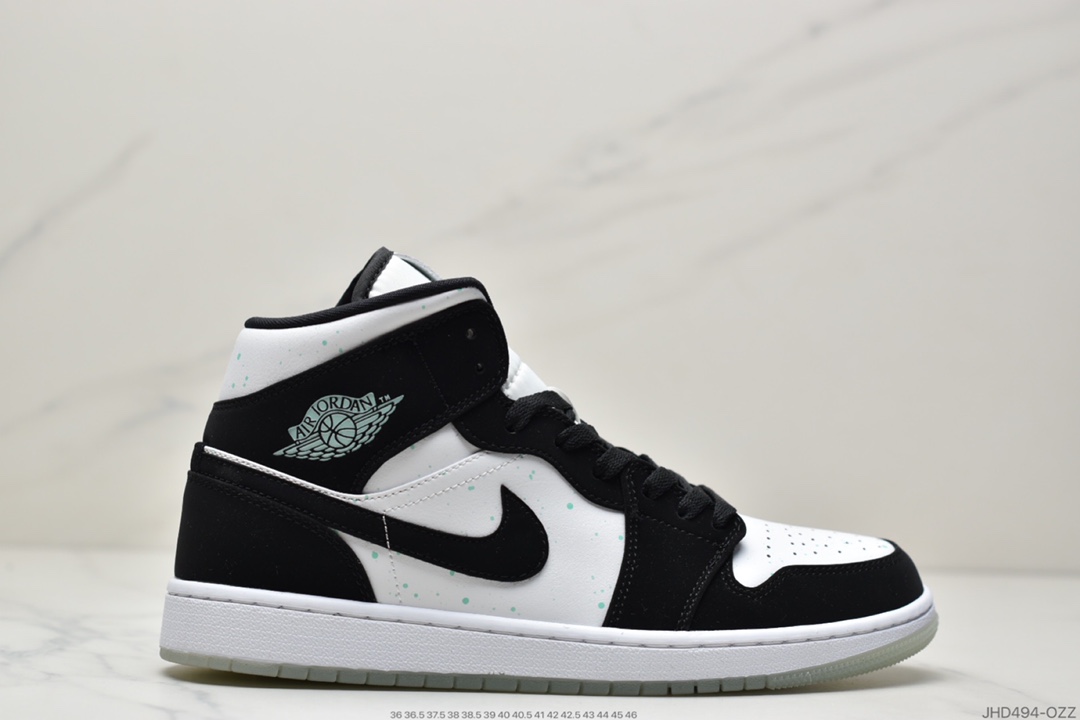 190 Air Jordan 1 Mid 乔一中邦 当前市场最优版本 554724-174