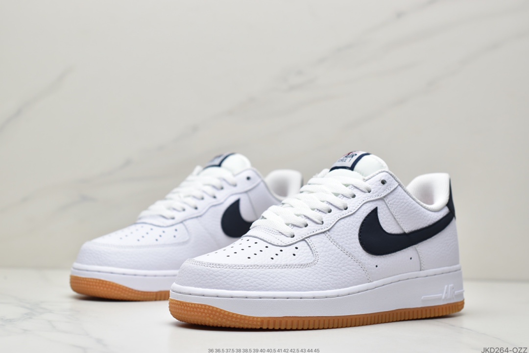 160 耐克NIKE AIR FORCE 1 07空军一号低帮百搭休闲运动板鞋CI0057-100