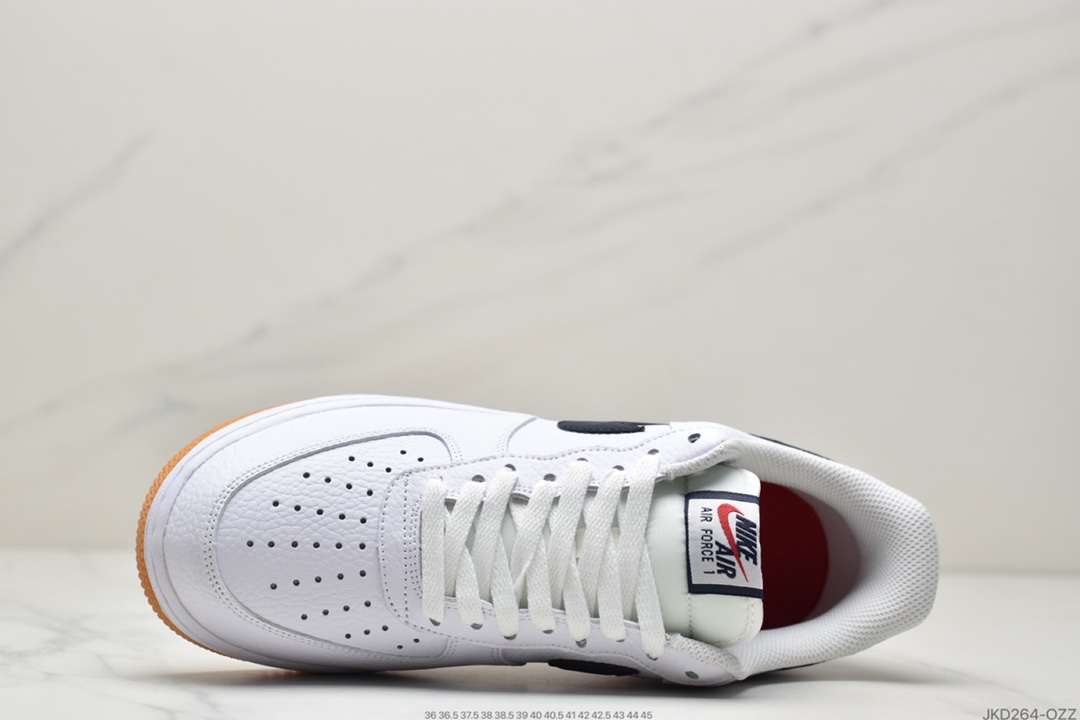 160 耐克NIKE AIR FORCE 1 07空军一号低帮百搭休闲运动板鞋CI0057-100