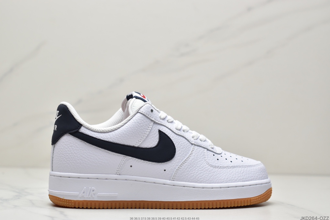 160 耐克NIKE AIR FORCE 1 07空军一号低帮百搭休闲运动板鞋CI0057-100