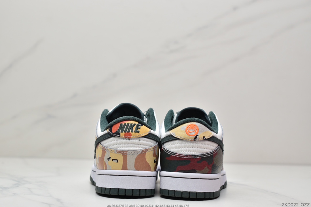 270 耐克 Multi Camo 迷彩鸳鸯 Nike Dunk Low 低帮板鞋DH0957-100