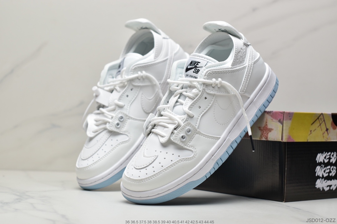 200 巴黎走秀款耐克 Dunk SB low联手EJDER CZ8149-700 BQ6817-800