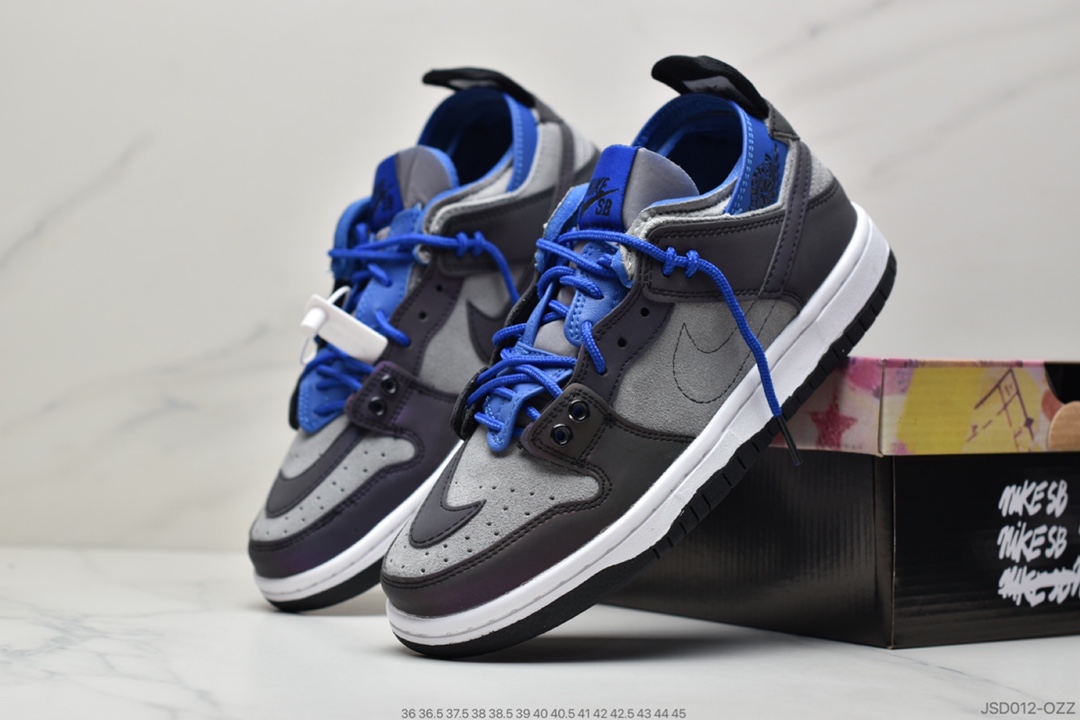 200 巴黎走秀款耐克 Dunk SB low联手EJDER CZ8149-700 BQ6817-800