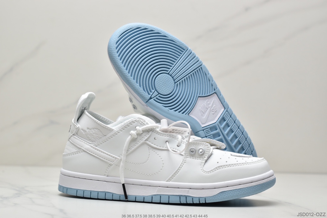 200 巴黎走秀款耐克 Dunk SB low联手EJDER CZ8149-700 BQ6817-800