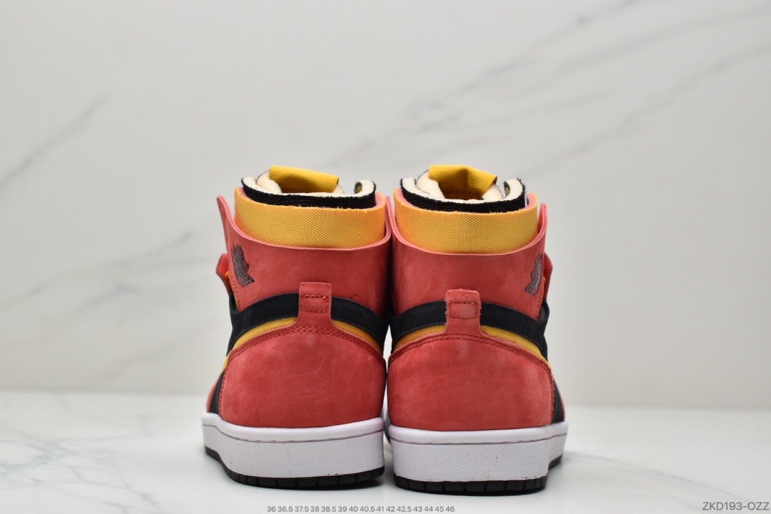 270 Air Jordan 1 Zoom Comfort“Chile Red”解构红黄CT0978-006