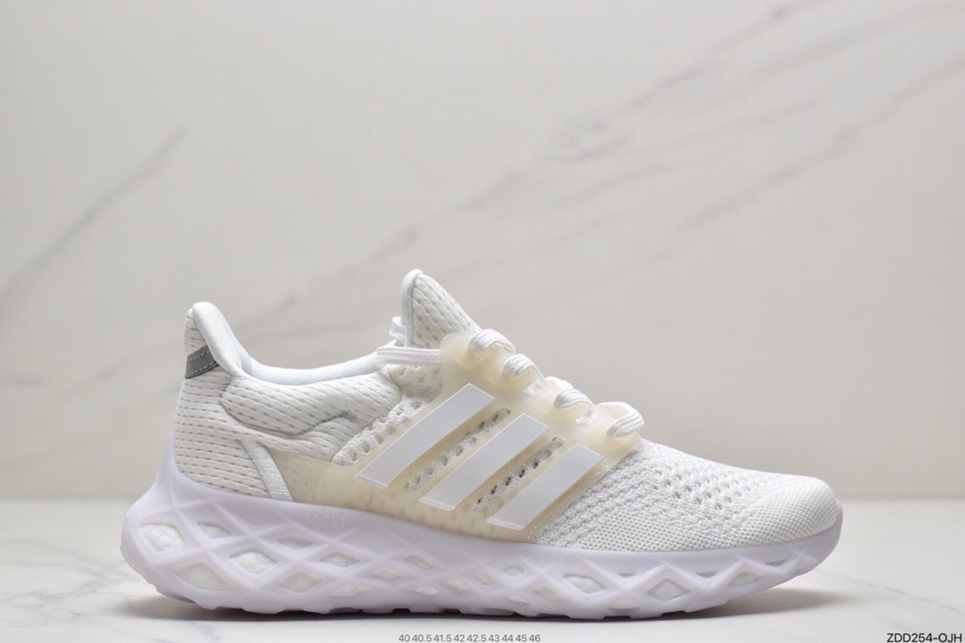 230 阿迪达斯ULTRABOOST WER DNA针织透气鞋面真爆大底复古跑鞋GY4166