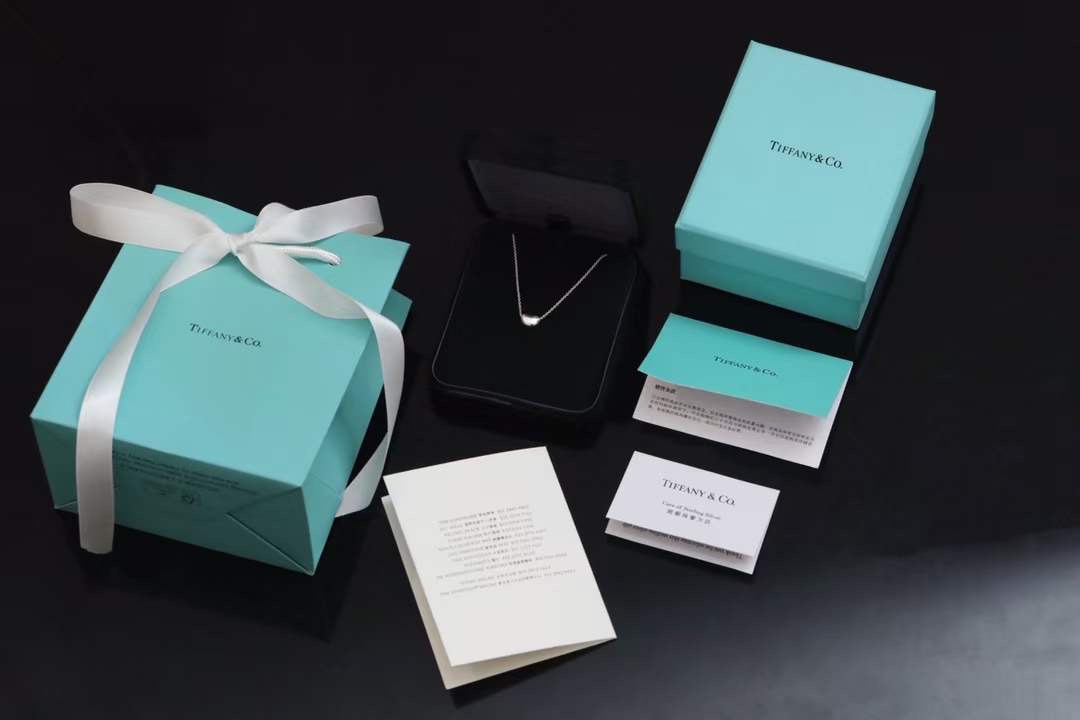 Tiffany & Co. Tiffany&Co.纯银豆豆 锁骨项链小