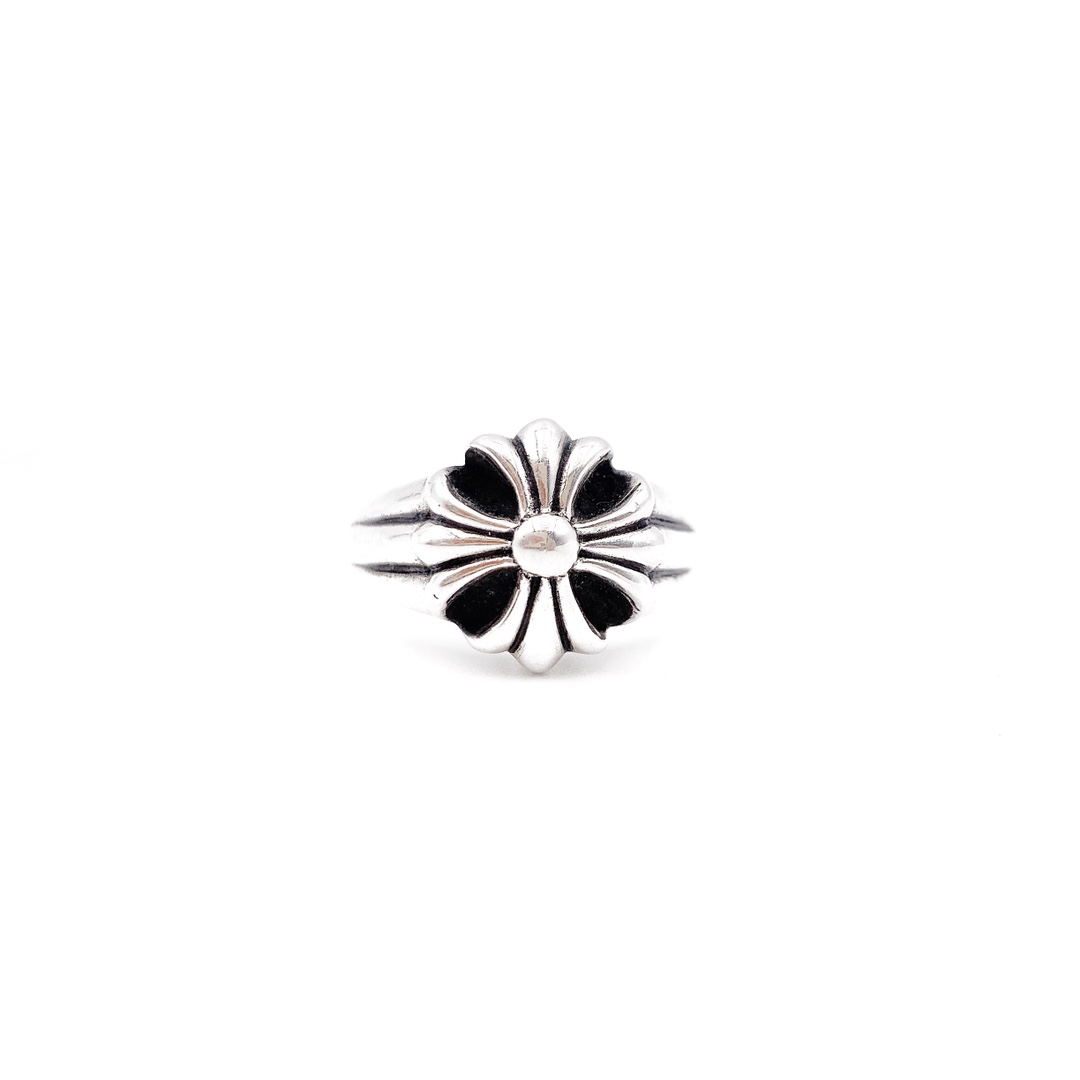 Chrome Hearts 𝐂𝐡𝐫𝐨𝐦𝐞 𝐡𝐞𝐚𝐫𝐭𝐬 克罗心大十字花戒指