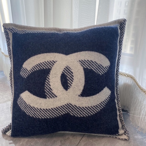 Luxury Chanel Wool Cashmere Throw Pillow - Soft, Decorative Cushion 50x50cm 1 Luxury Chanel Wool Cashmere Throw Pillow - Soft, Decorative Cushion 50x50cm