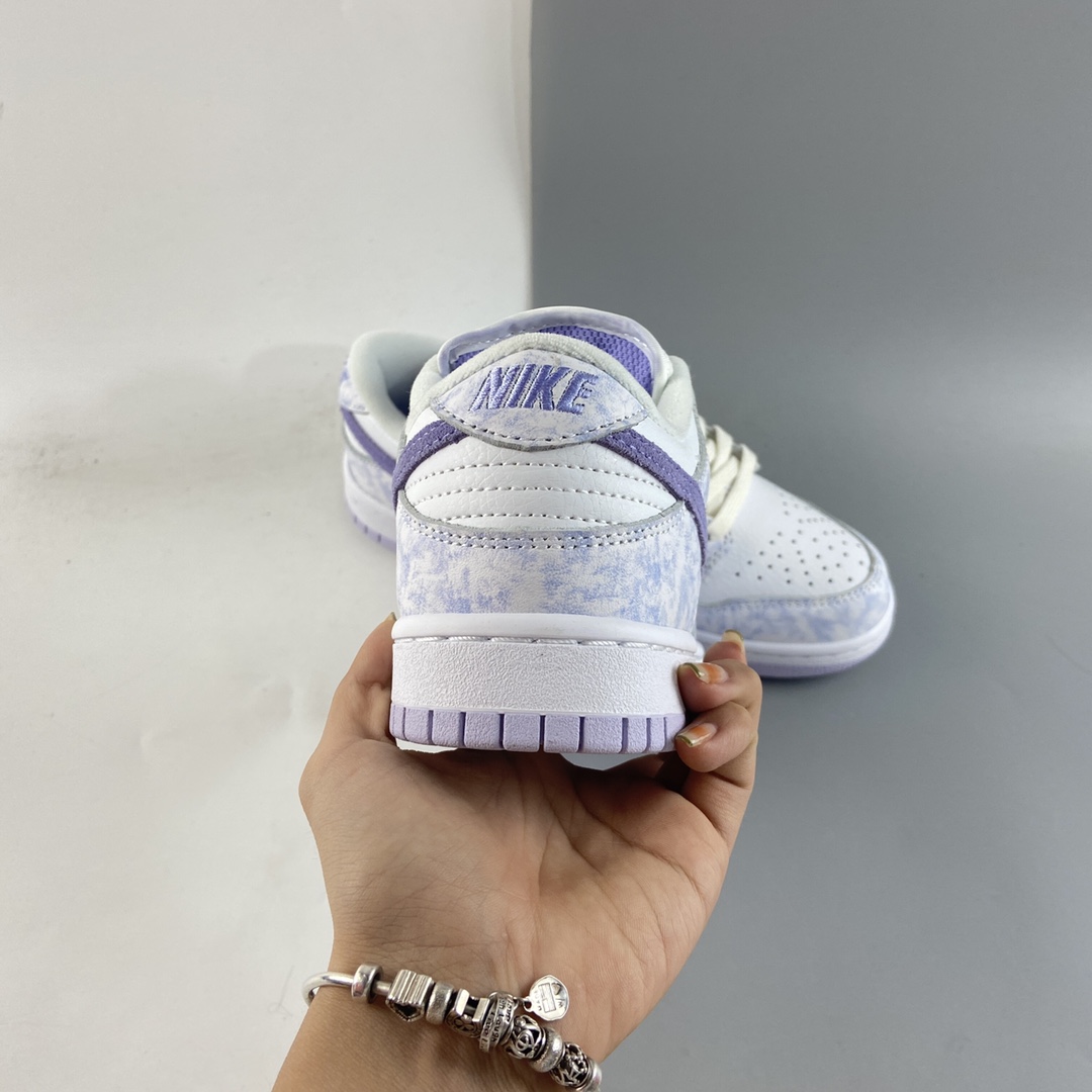 P380  NIKE SB Dunk Low Prm 白浅紫配色SB扣碎篮板时尚休闲板鞋 DM9467-500