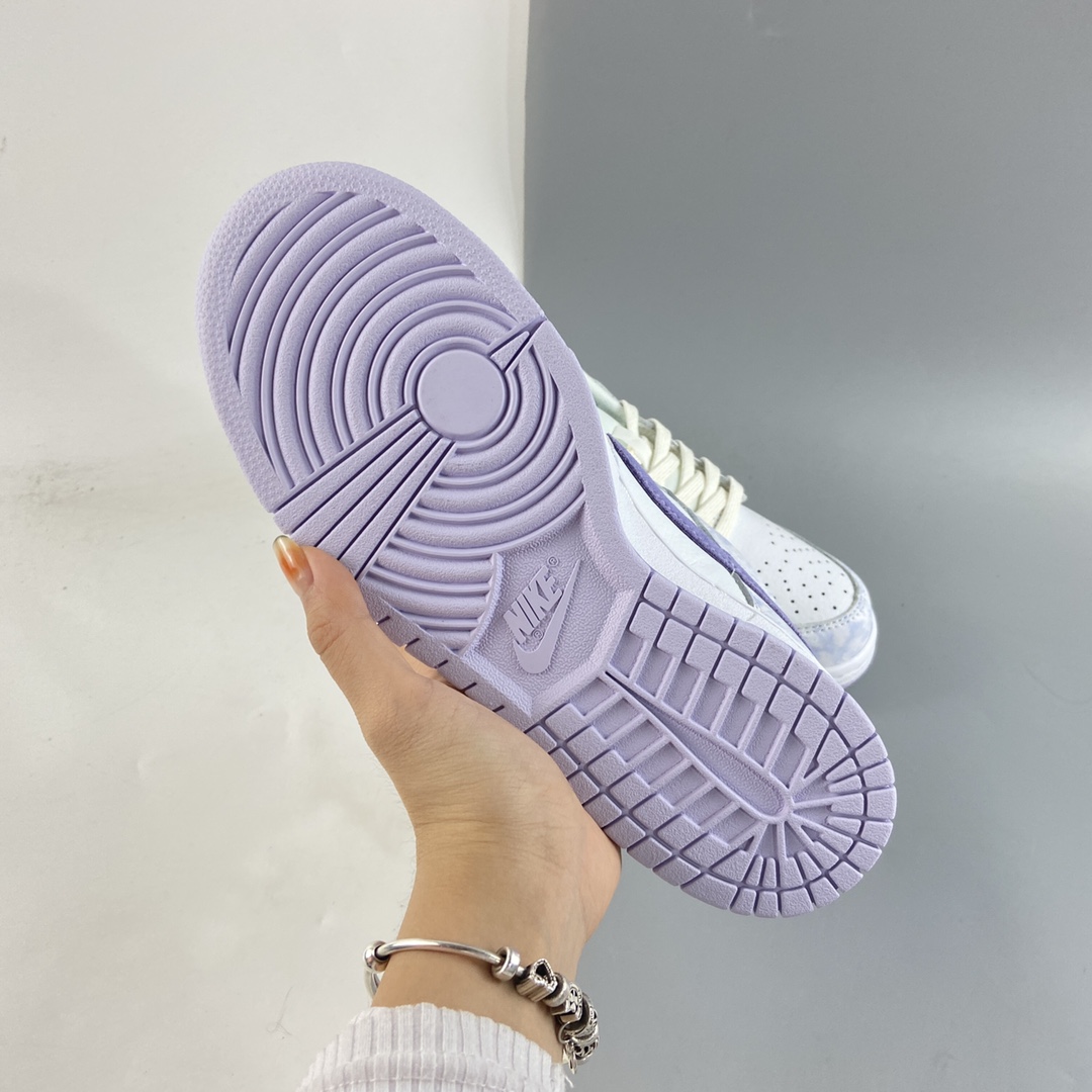P380  NIKE SB Dunk Low Prm 白浅紫配色SB扣碎篮板时尚休闲板鞋 DM9467-500