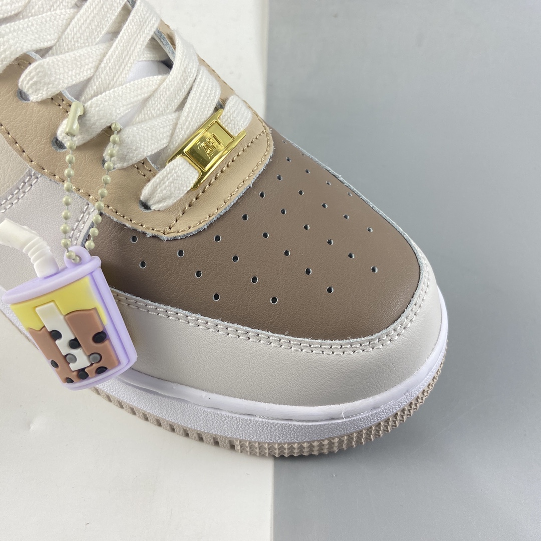 P240  NIKE Air Force 1’07 ”Hot Chocolate” 空军一号热可可拼色低帮休闲板鞋 CW2288-903