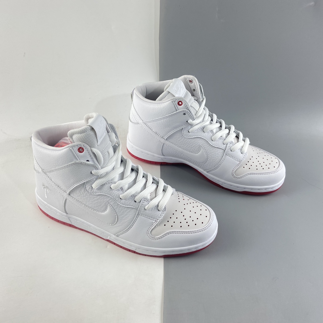 P360  NIKE Dunk SB Zoom High Pro Qs 白椰树SB扣碎篮板高帮板鞋 AH9613-116