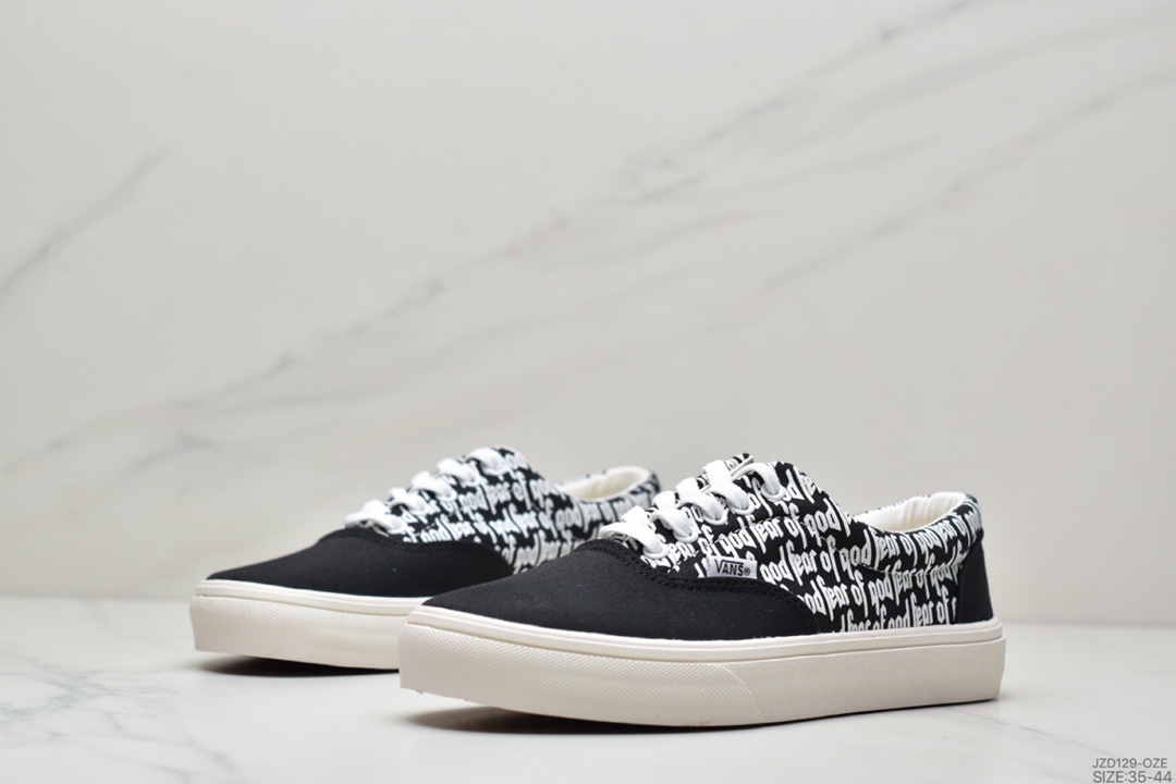 140 万斯Vans Suede Era灰黑棋盘格范斯官方滑板鞋VFHK100209002