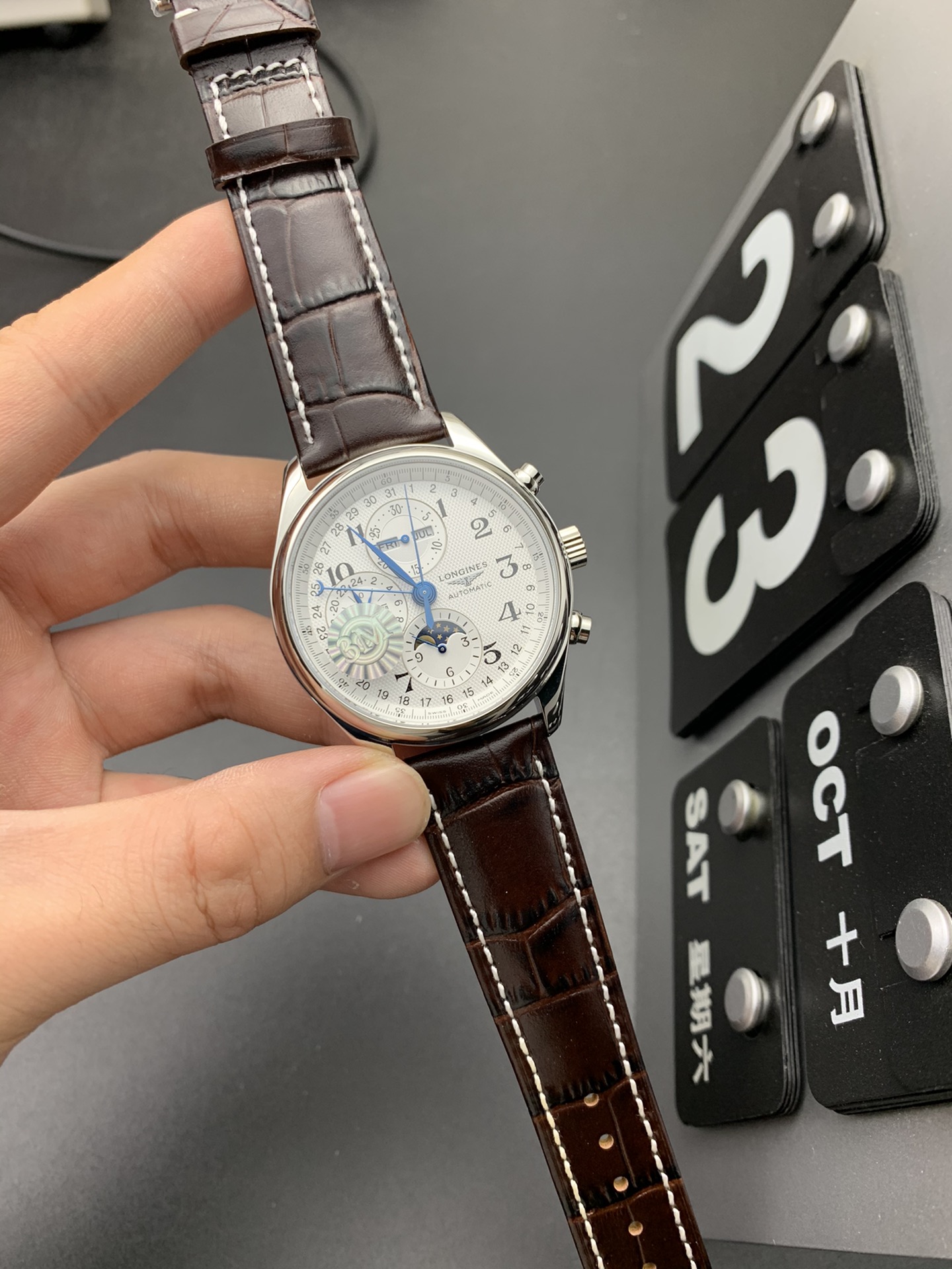 Longines 3M 八针月相