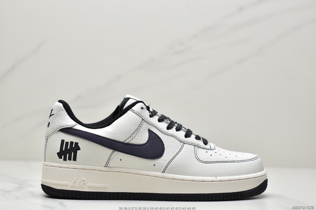 180 UNDEFEATED x Nike Air Force 1′07”Beige/Black 3M” UN2588-121