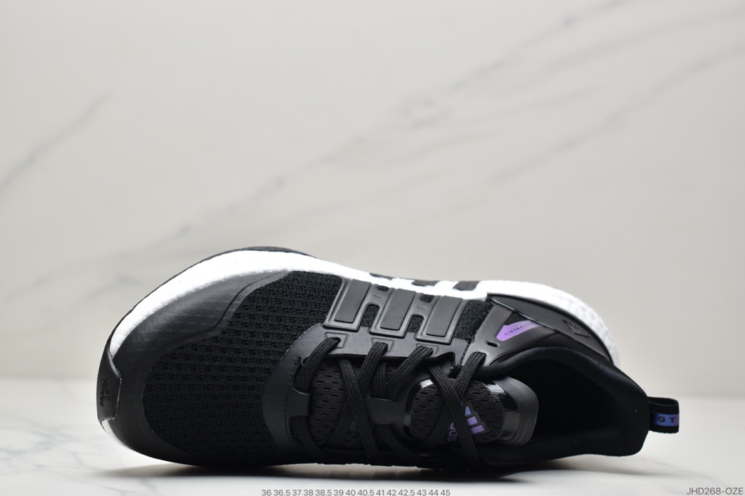 190 adidas阿迪达斯EQUIPMENT+ 运动鞋BOOST缓震透气休闲运动鞋跑步鞋H02755