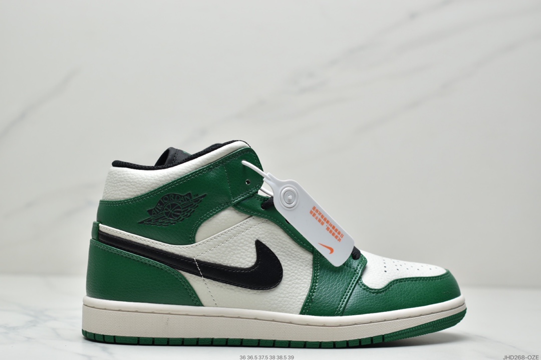 190 Air Jordan 1 Mid ”Obsidian”黑曜石 乔一中邦 554724-174