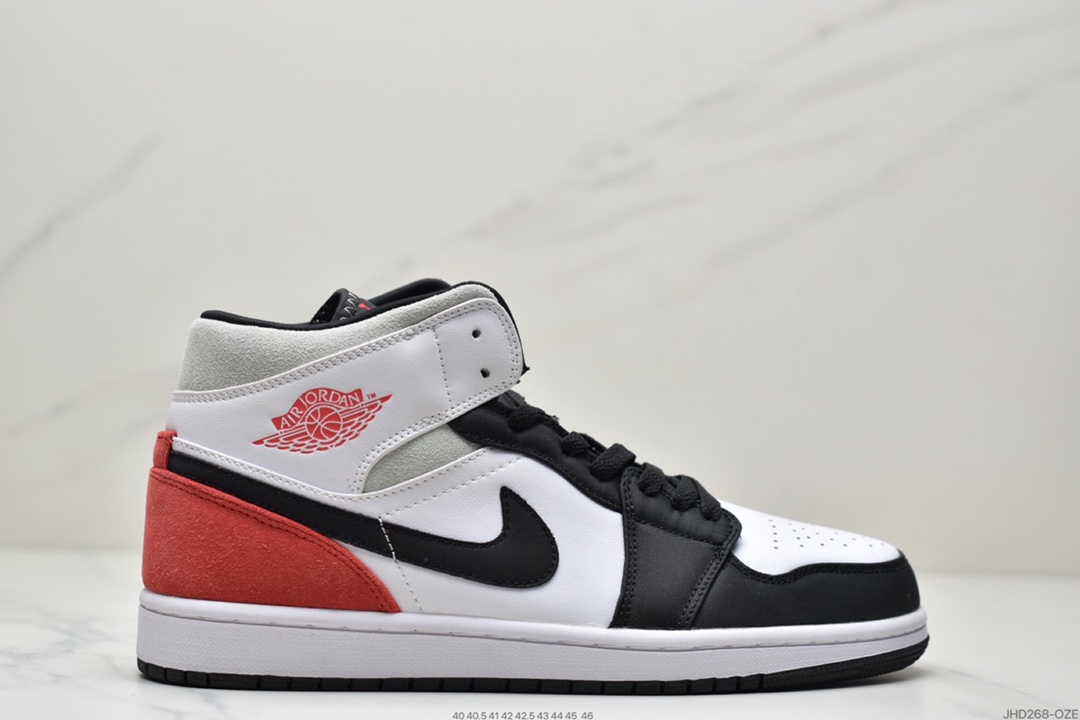 190 Air Jordan 1 Mid ”Obsidian”黑曜石 乔一中邦 554724-174