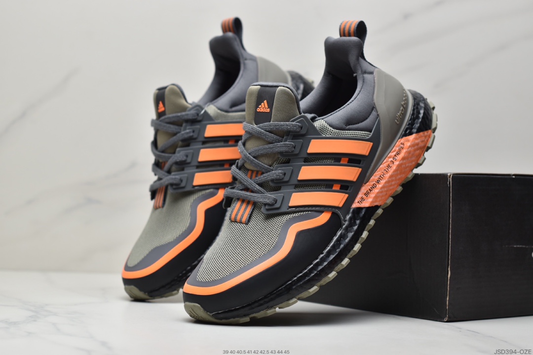 200 阿迪达斯Adidas Ultraboost DNA UB全掌爆米花休闲运动跑鞋FW4324