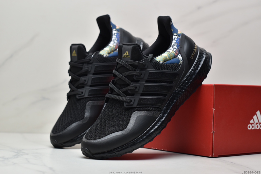 200 阿迪达斯Adidas Ultraboost DNA UB全掌爆米花休闲运动跑鞋FW4324