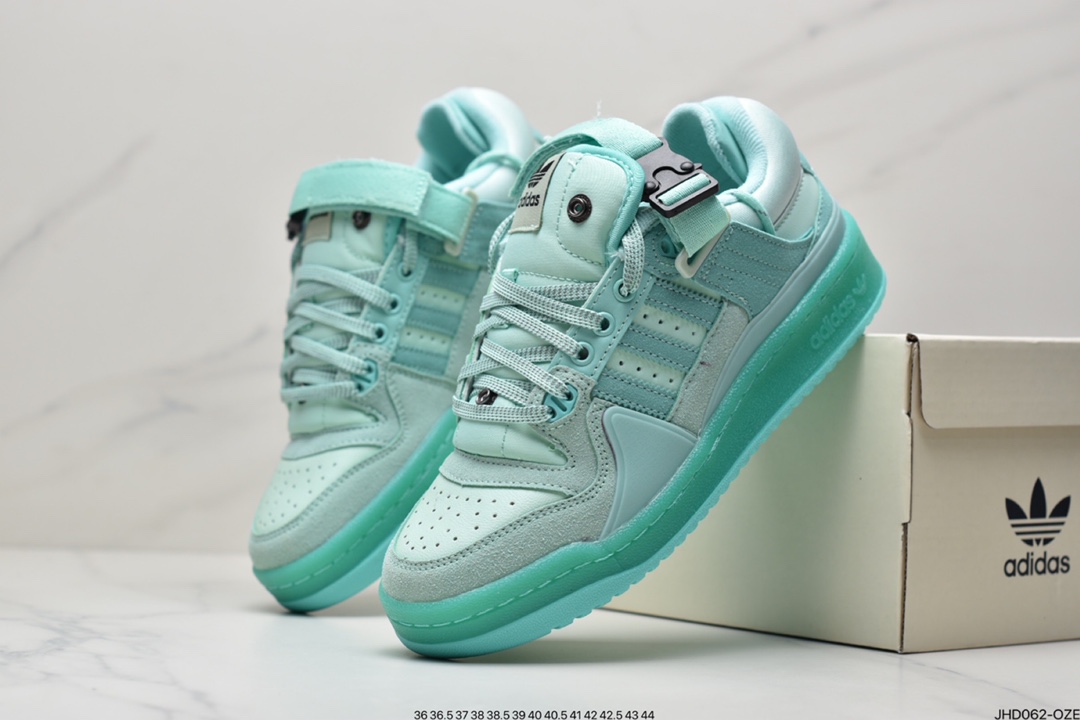 190 阿迪达斯 Adidas BAD BUNNY FORUM 低帮运动板鞋GW0265