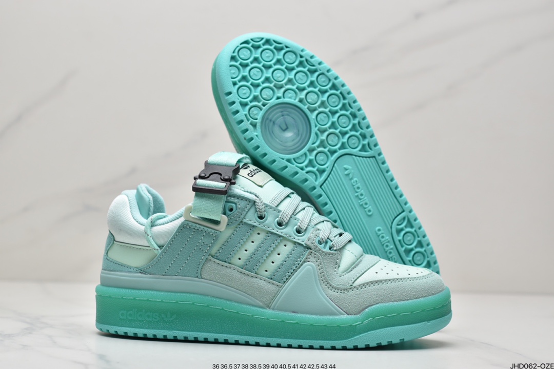 190 阿迪达斯 Adidas BAD BUNNY FORUM 低帮运动板鞋GW0265