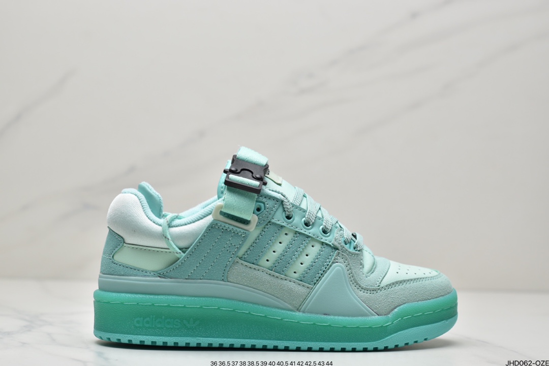 190 阿迪达斯 Adidas BAD BUNNY FORUM 低帮运动板鞋GW0265