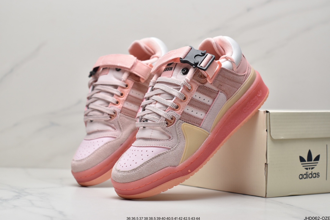 190 阿迪达斯 Adidas BAD BUNNY FORUM 低帮运动板鞋GW0265