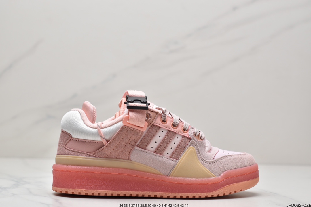 190 阿迪达斯 Adidas BAD BUNNY FORUM 低帮运动板鞋GW0265