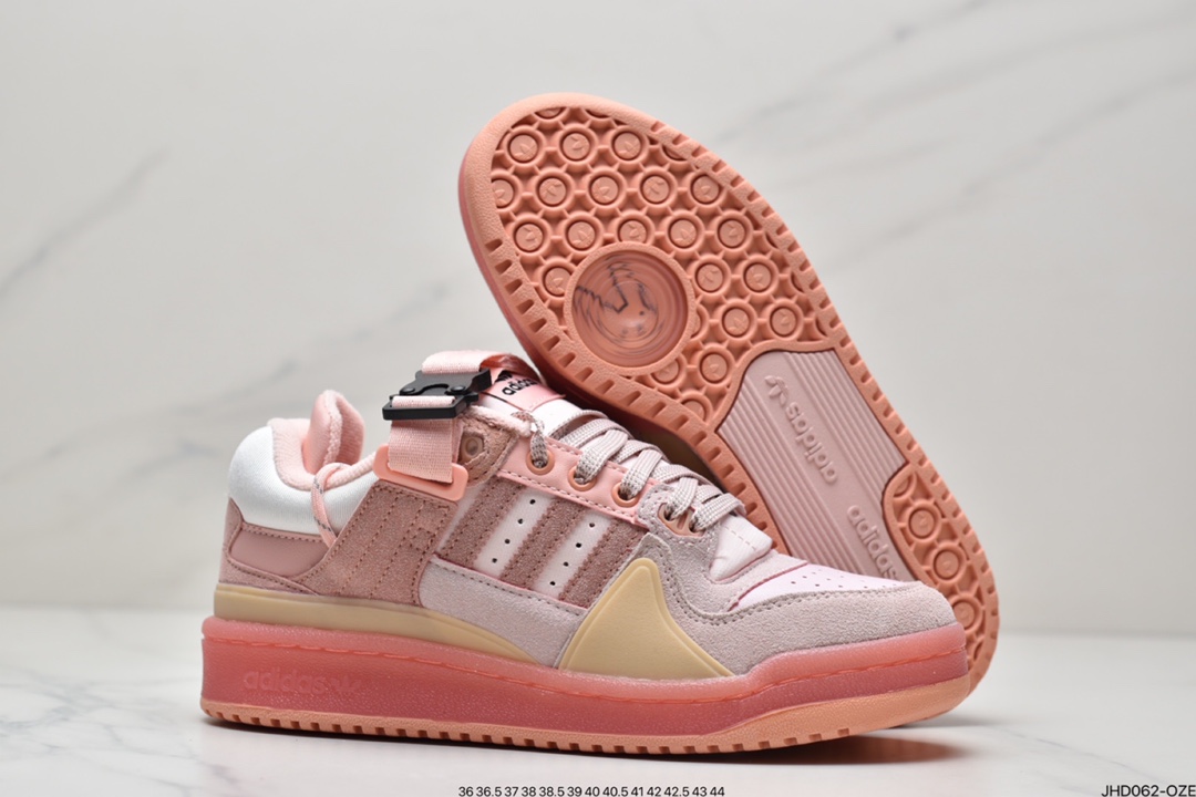 190 阿迪达斯 Adidas BAD BUNNY FORUM 低帮运动板鞋GW0265