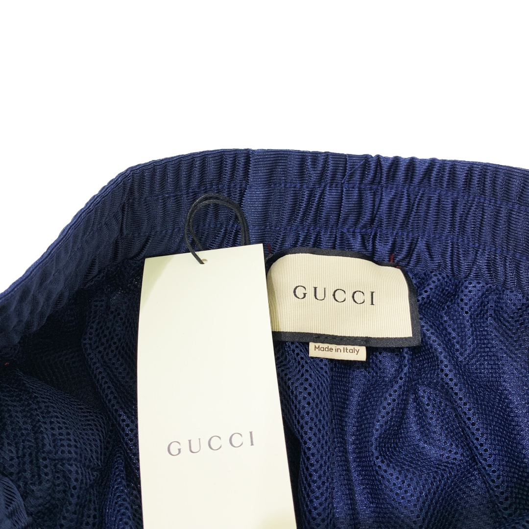 GUCCI/古驰 21ss红绿条纹长裤 每年必出的套装款来袭