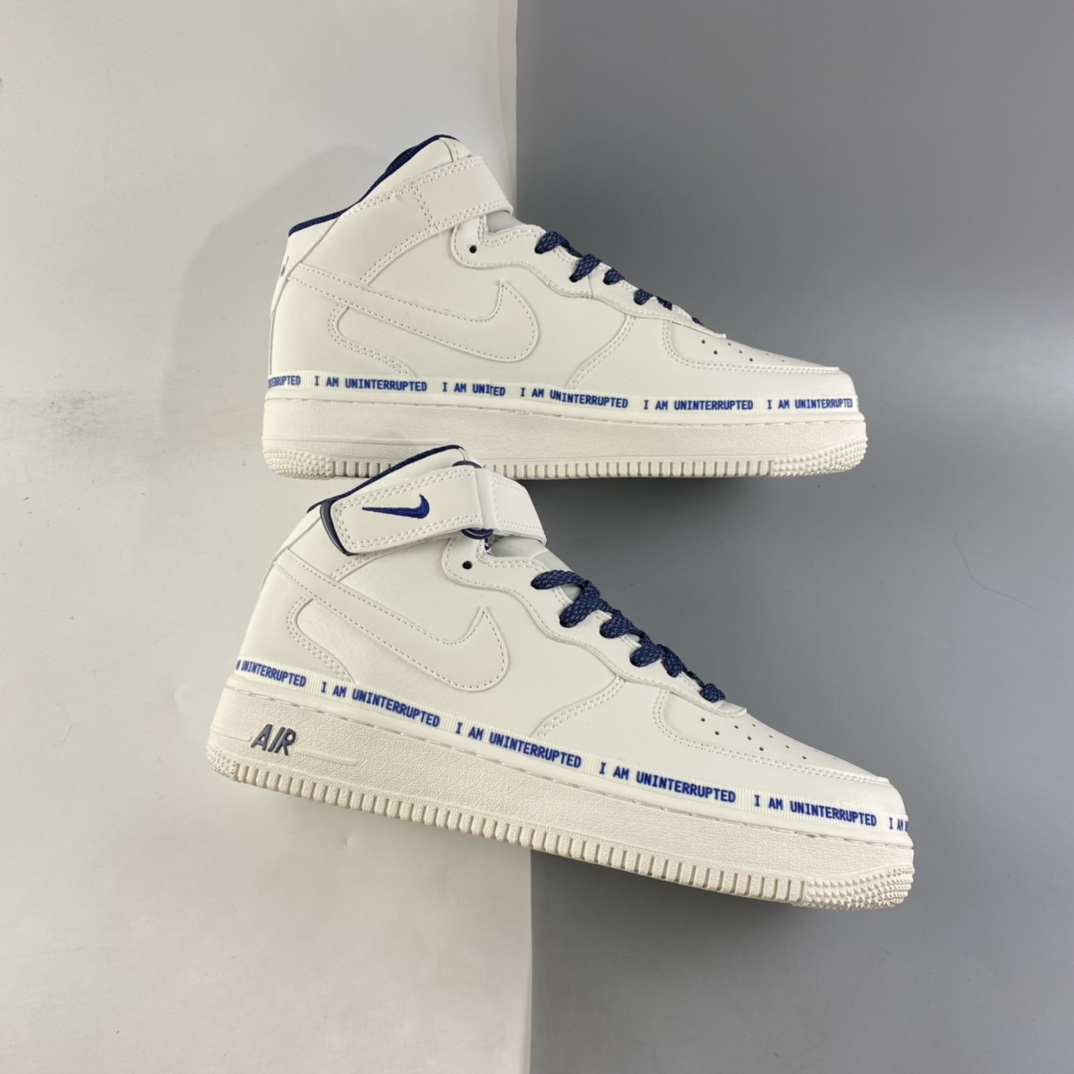 P260  NIKE Air Force 1’07 Mid x Uniterrupted 中帮休闲运动板鞋 NU8802-303
