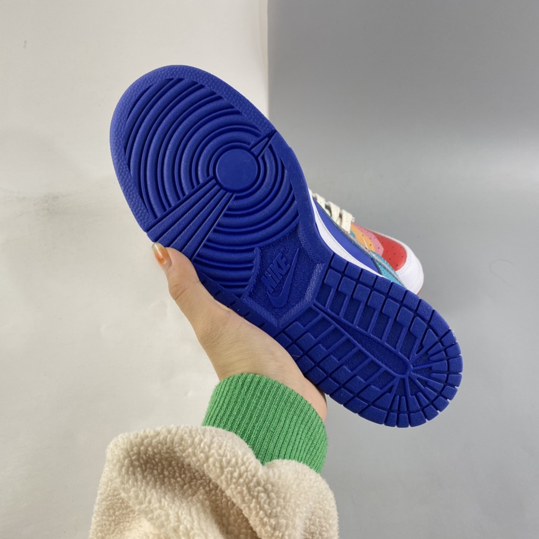 P380  Cactusplantfleamarket x NIKE Dunk Low Rainbow 笑脸联名款板鞋 LF4587-001