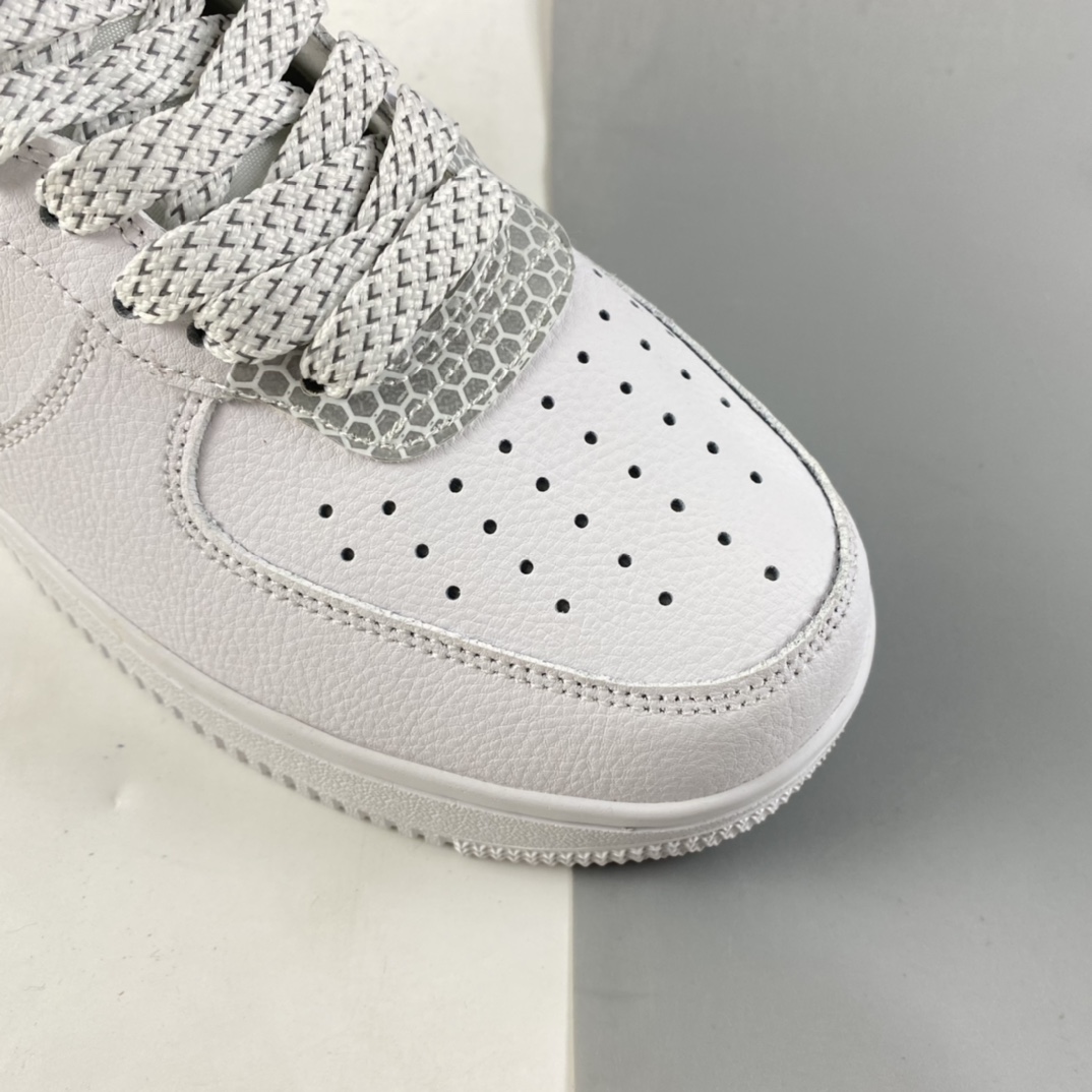 P220  NIKE Air Force 1 High ’07 Lv8 3M 空军一号NBA联名3M反光高帮休闲板鞋 CU4159-100