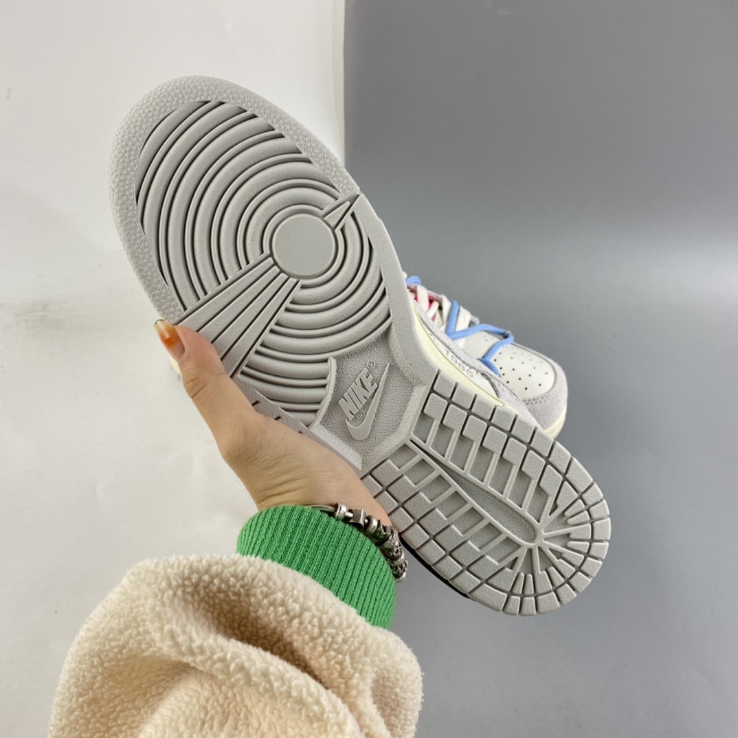 240  VIRGIL ABLOH设计师独立品牌Off-White x Nike SB Dunk Low”The 50”扣篮板鞋 DJ0950-113