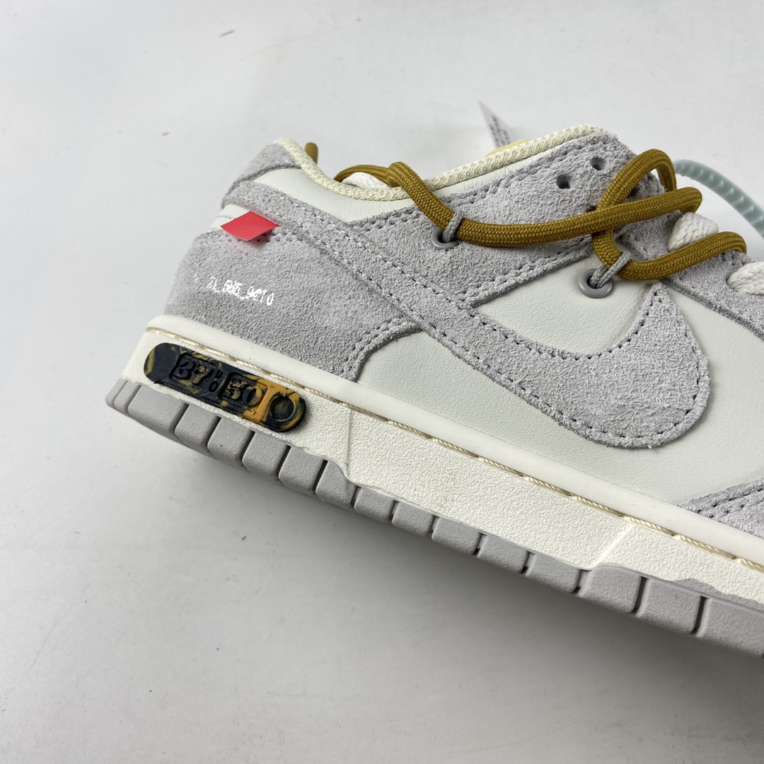 P360  Off-White x Nike SB Dunk Low”The 50”扣篮系列低帮经典百搭休闲运动板鞋 DJ0950-105
