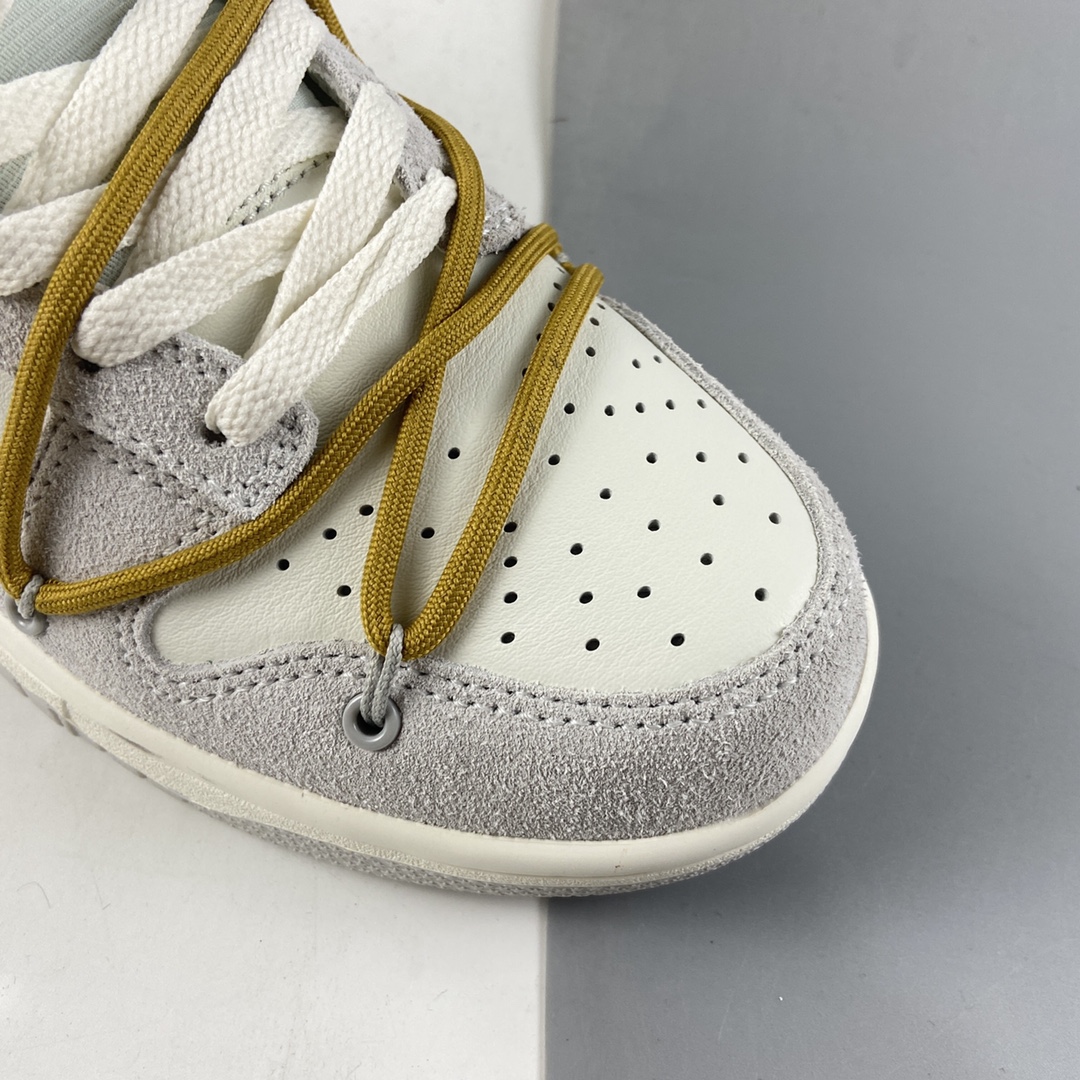 P360  Off-White x Nike SB Dunk Low”The 50”扣篮系列低帮经典百搭休闲运动板鞋 DJ0950-105