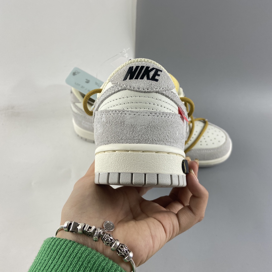 P360  Off-White x Nike SB Dunk Low”The 50”扣篮系列低帮经典百搭休闲运动板鞋 DJ0950-105