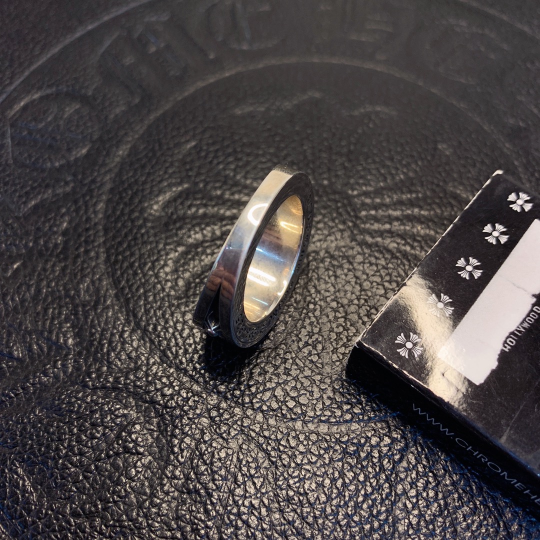 Chrome Hearts Chrome Hearts 克罗心 斜角戒指 无敌做旧 百分之98以上接近ZP