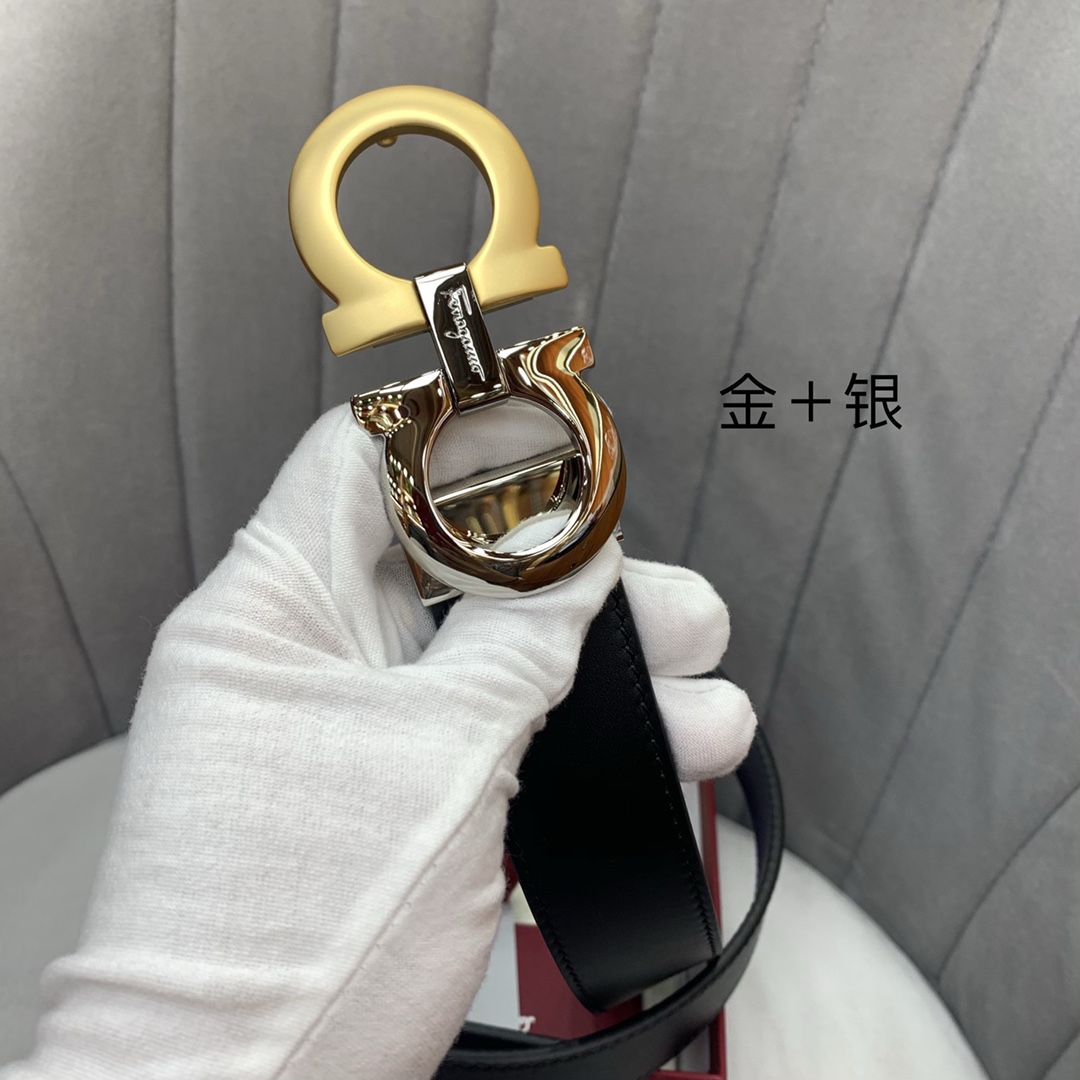 [Ferragamo Belts]Support NFC chip certification Ferragamo Original factory pre