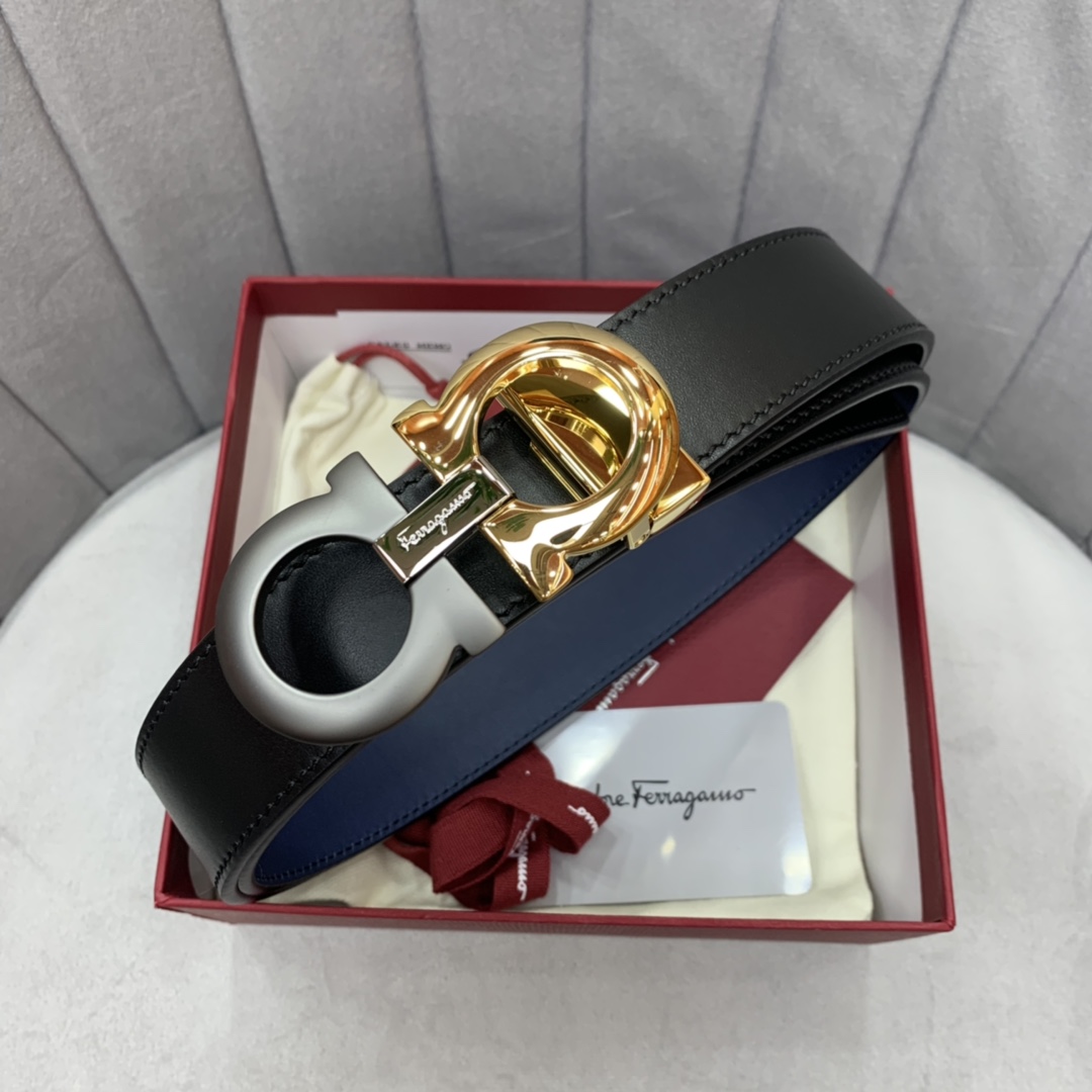 [Ferragamo Belts]Support NFC chip certification Ferragamo Original factory pre
